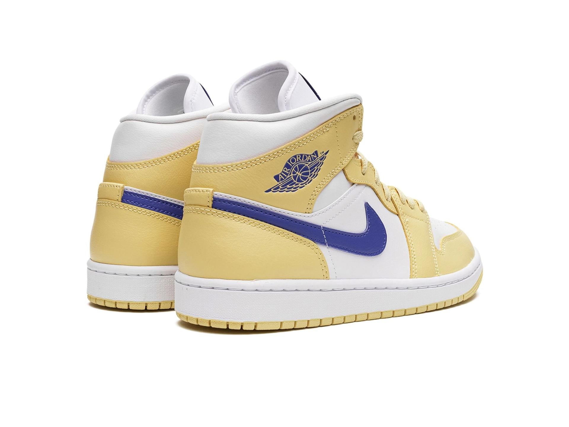 Air Jordan 1 Mid Lemon Wash Lapis (W)