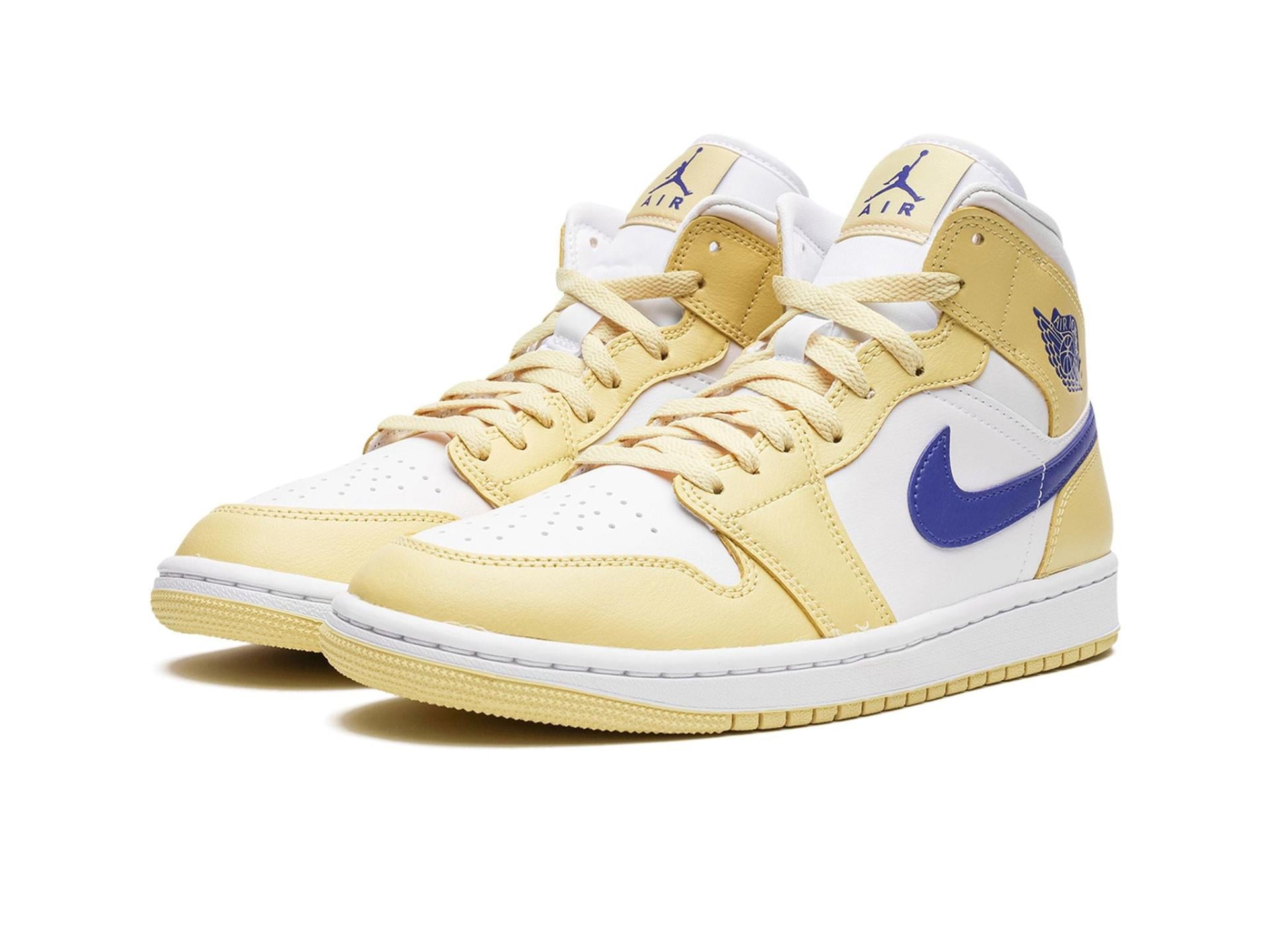 Air Jordan 1 Mid Lemon Wash Lapis (W)