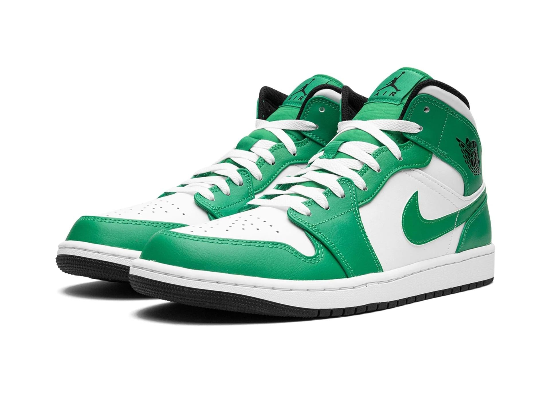 Air Jordan 1 Mid Lucky Green