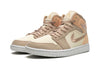 Air Jordan 1 Mid Canvas Khaki (W)