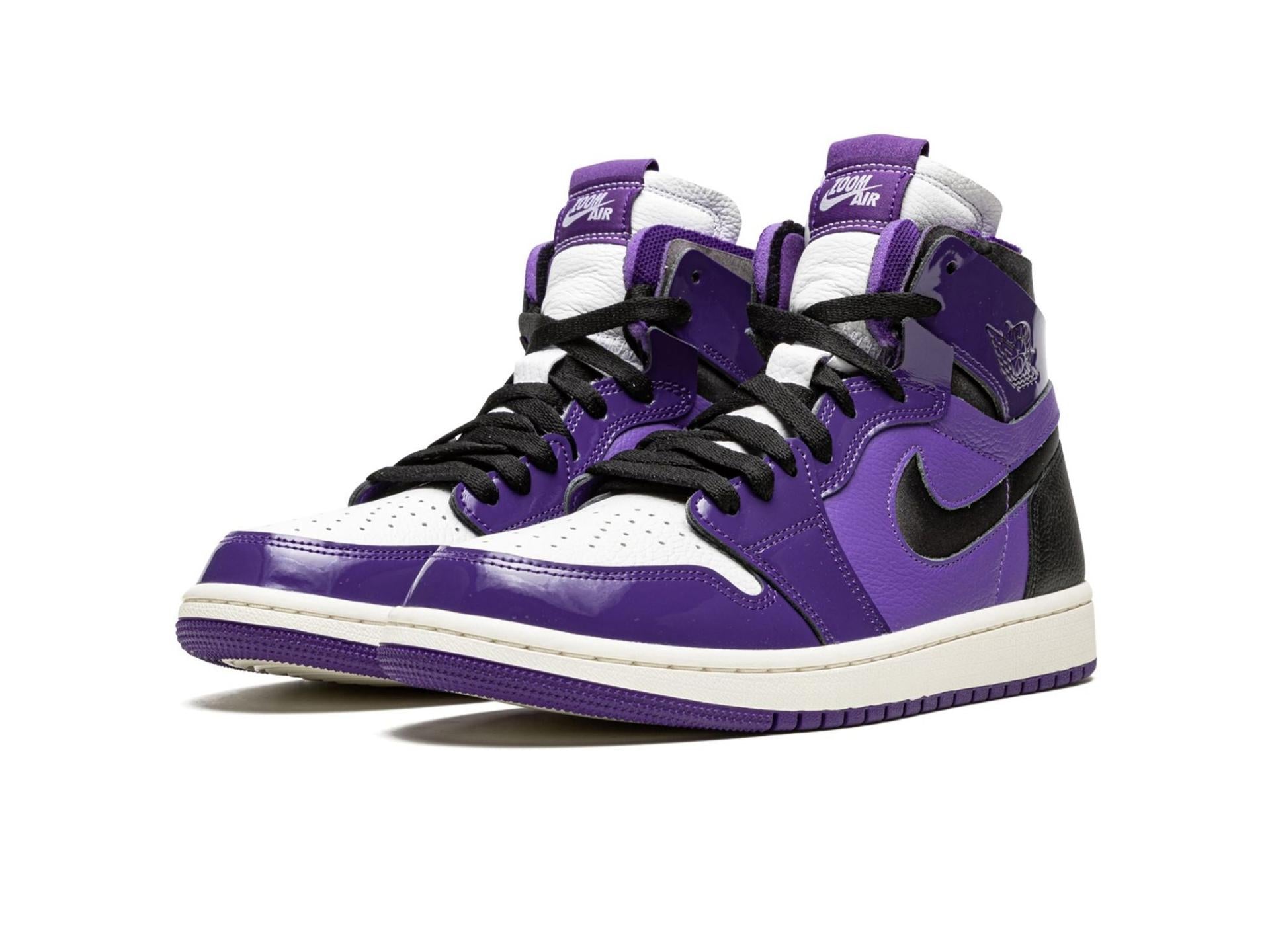 Air Jordan 1 High Zoom CMFT Patent Court Purple (W)
