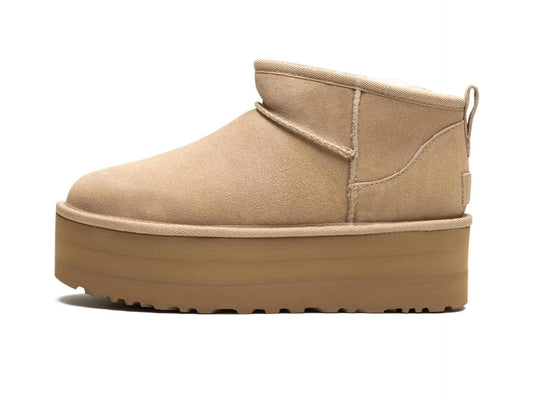 UGG Classic Ultra Mini Platform Boot Sand (W)
