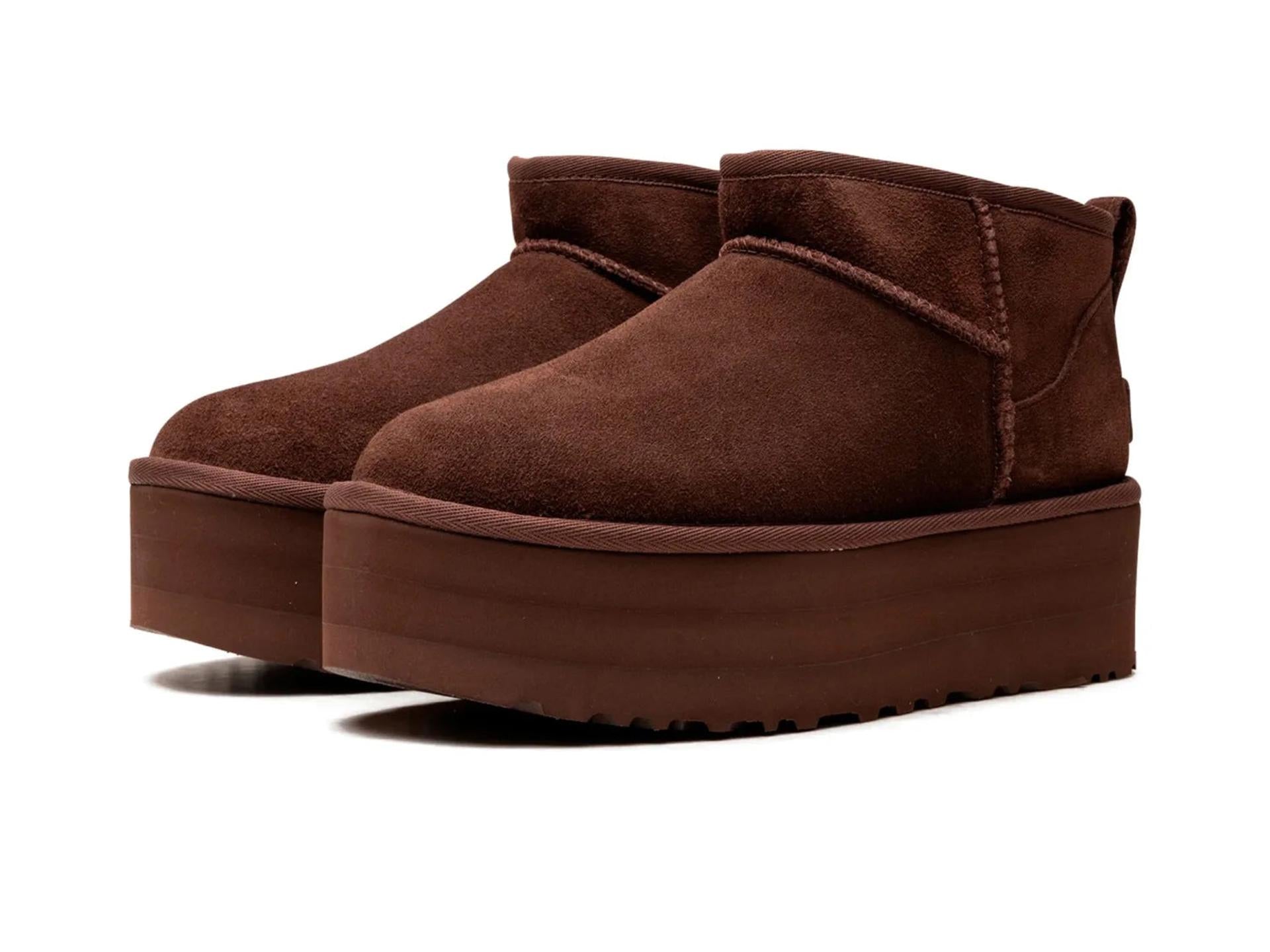 UGG Classic Ultra Mini Platform Boot Burnt Cedar (W)