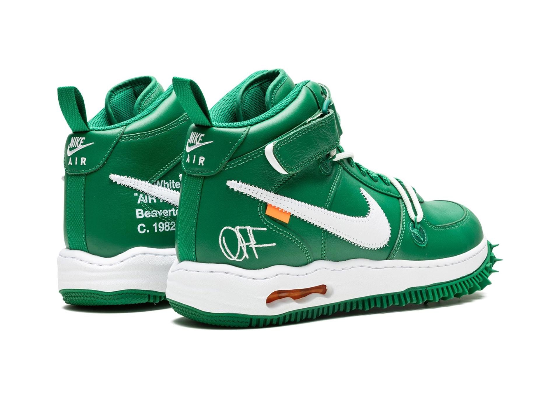 Nike Air Force 1 Mid Off-White Pine Green