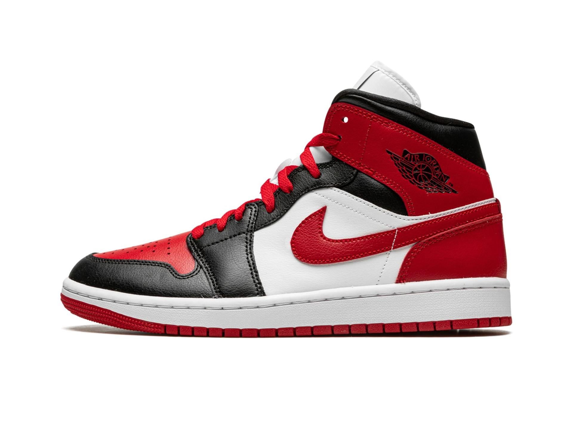 Air Jordan 1 Mid Alternate Bred Toe (W)