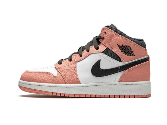 Air Jordan 1 Mid Pink Quartz (GS)