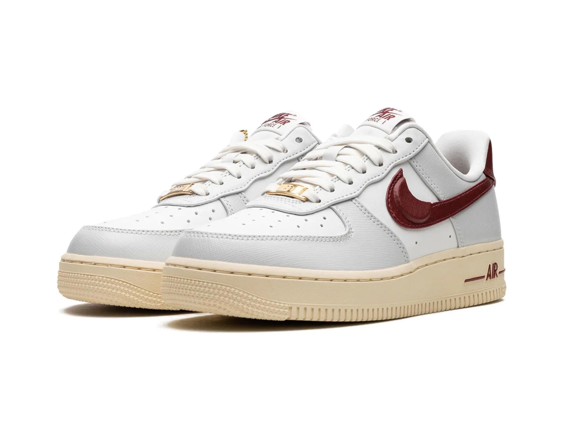 Nike Air Force 1 Low  Just Do It Photon Dust Team Red (W)