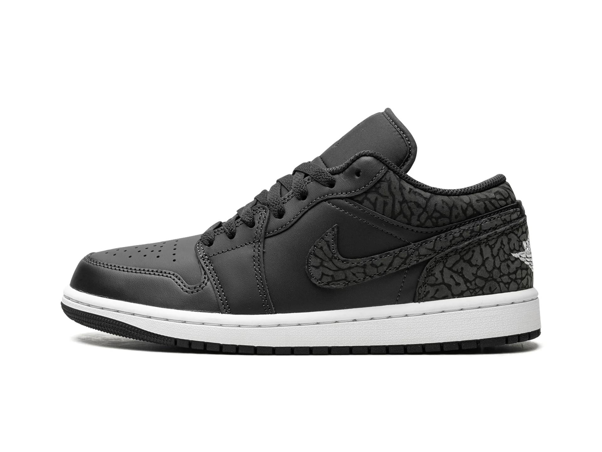 Air Jordan 1 Low Black Elephant