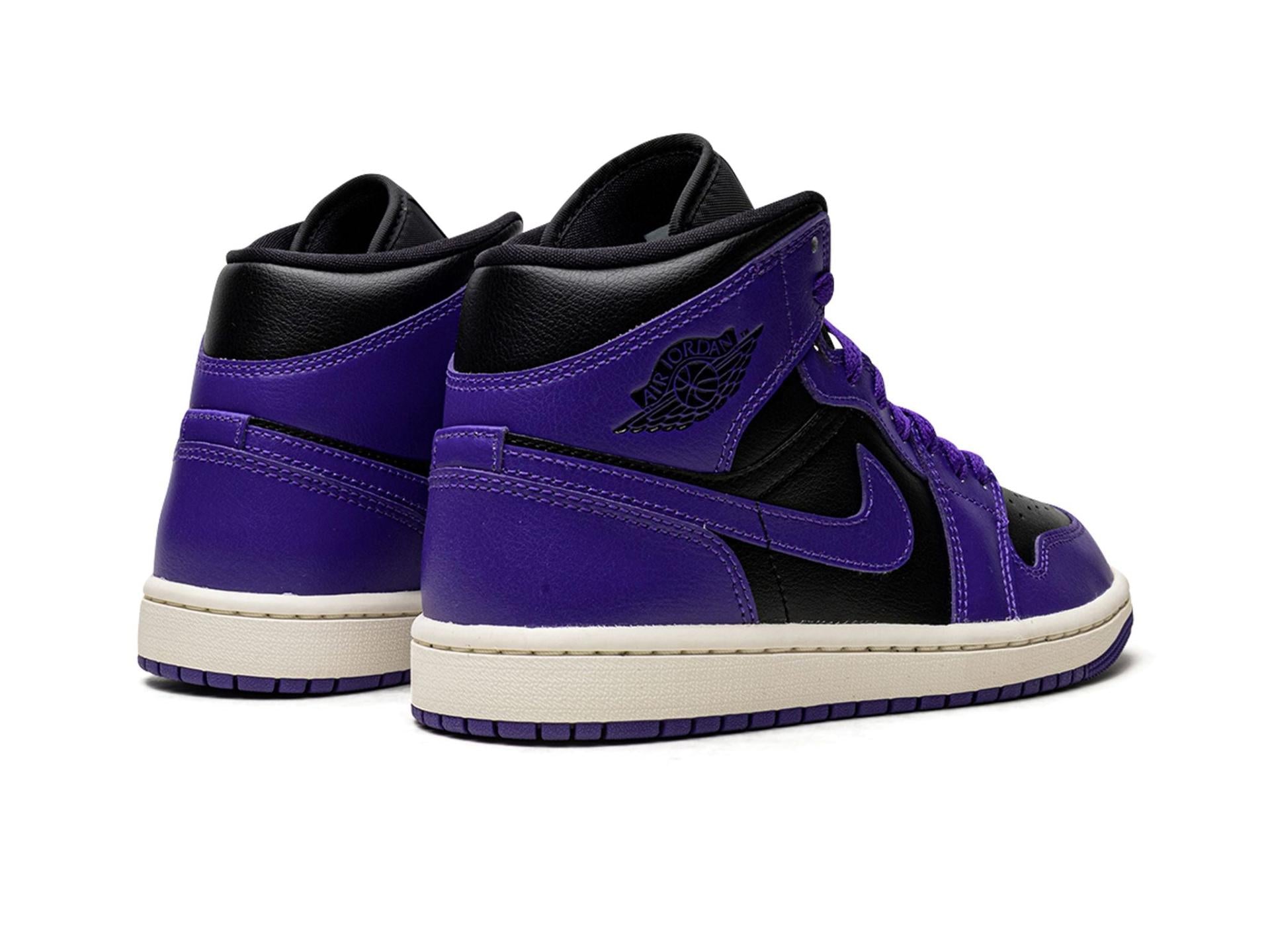 Air Jordan 1 Mid Purple Black (W)