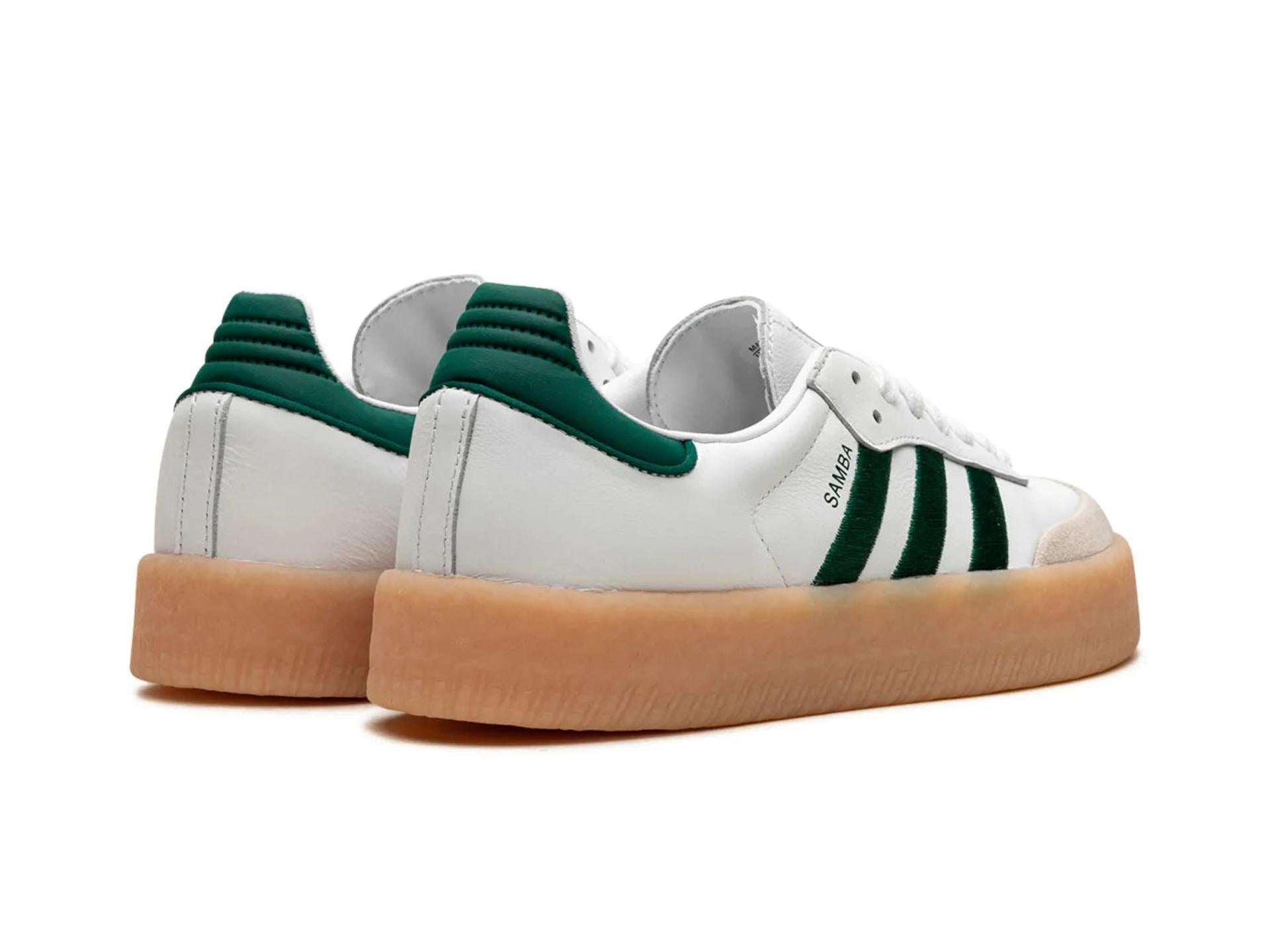 Adidas Sambae White Collegiate Green Gum (W)
