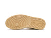 Air Jordan 1 Mid Pale Vanilla Metallic Gold (W)