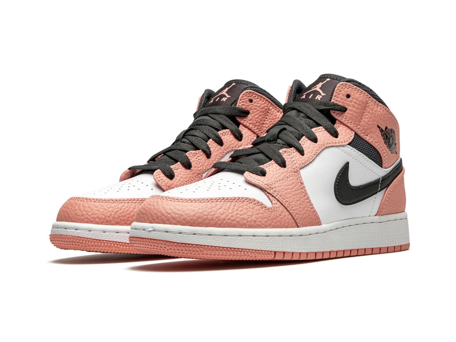 Air Jordan 1 Mid Pink Quartz (GS)