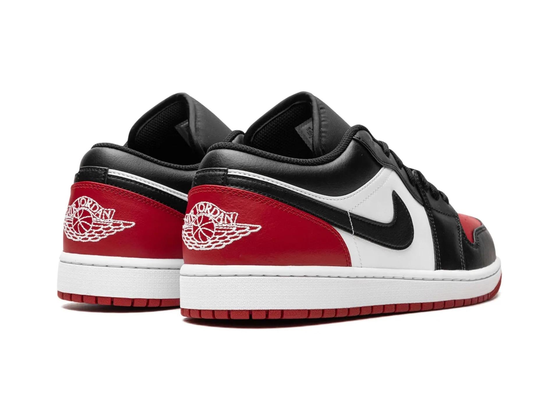 Air Jordan 1 Low Bred Toe 2.0