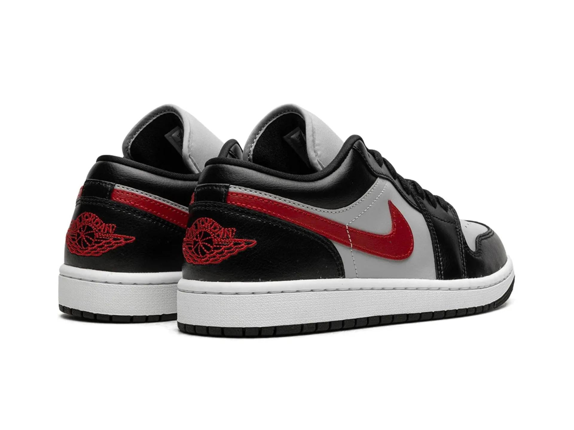 Air Jordan 1 Low Wolf Grey Gym Red (W)