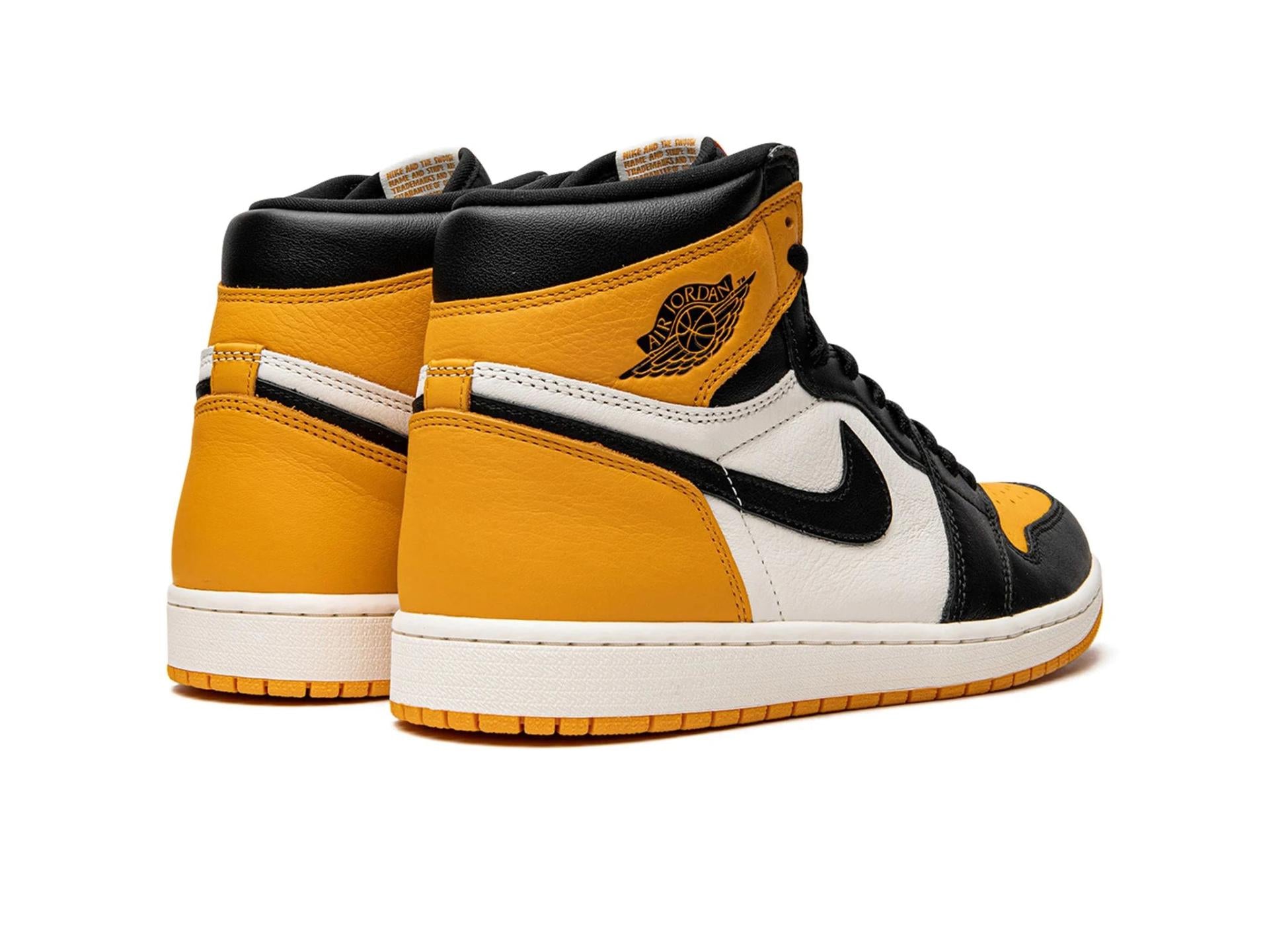 Air Jordan 1 High Yellow Toe Taxi