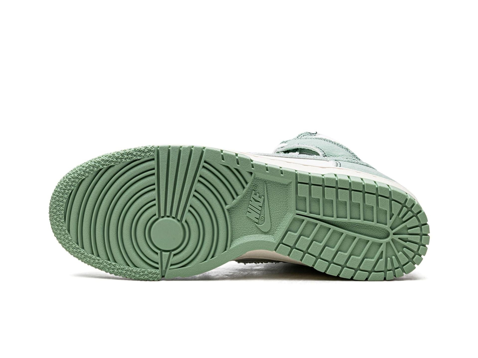 Nike Dunk High 1985 Enamel Green Denim