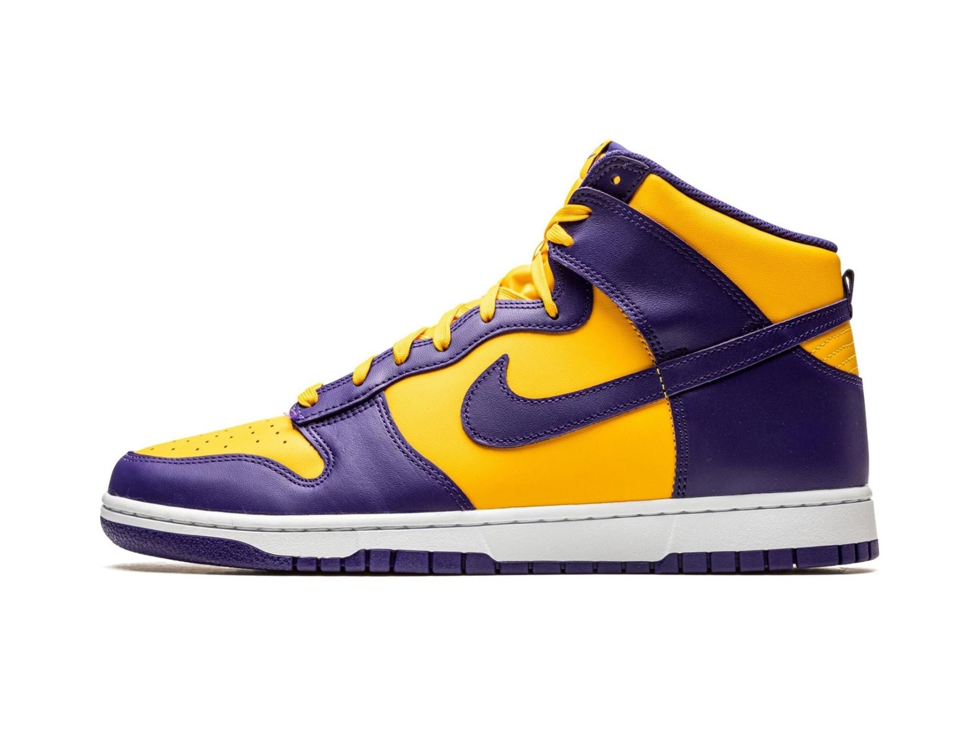 Nike Dunk High Lakers