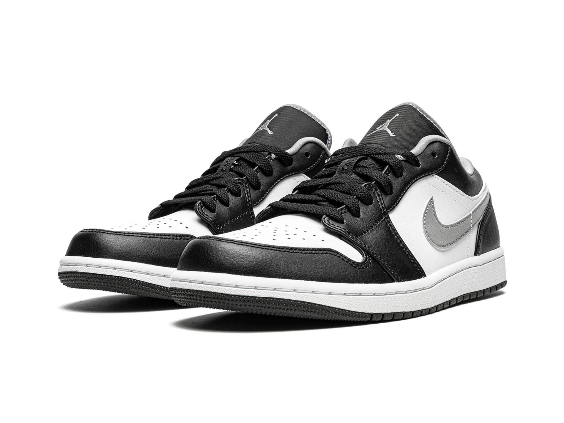 Air Jordan 1 Low Black White Particle Grey