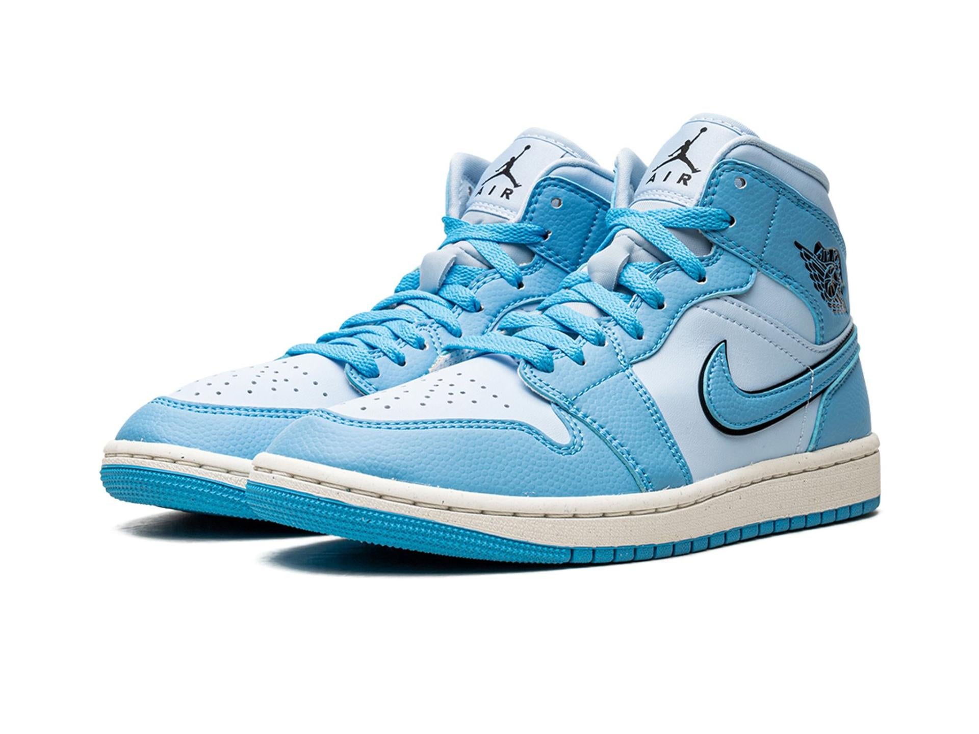 Air Jordan 1 Mid Ice Blue (W)