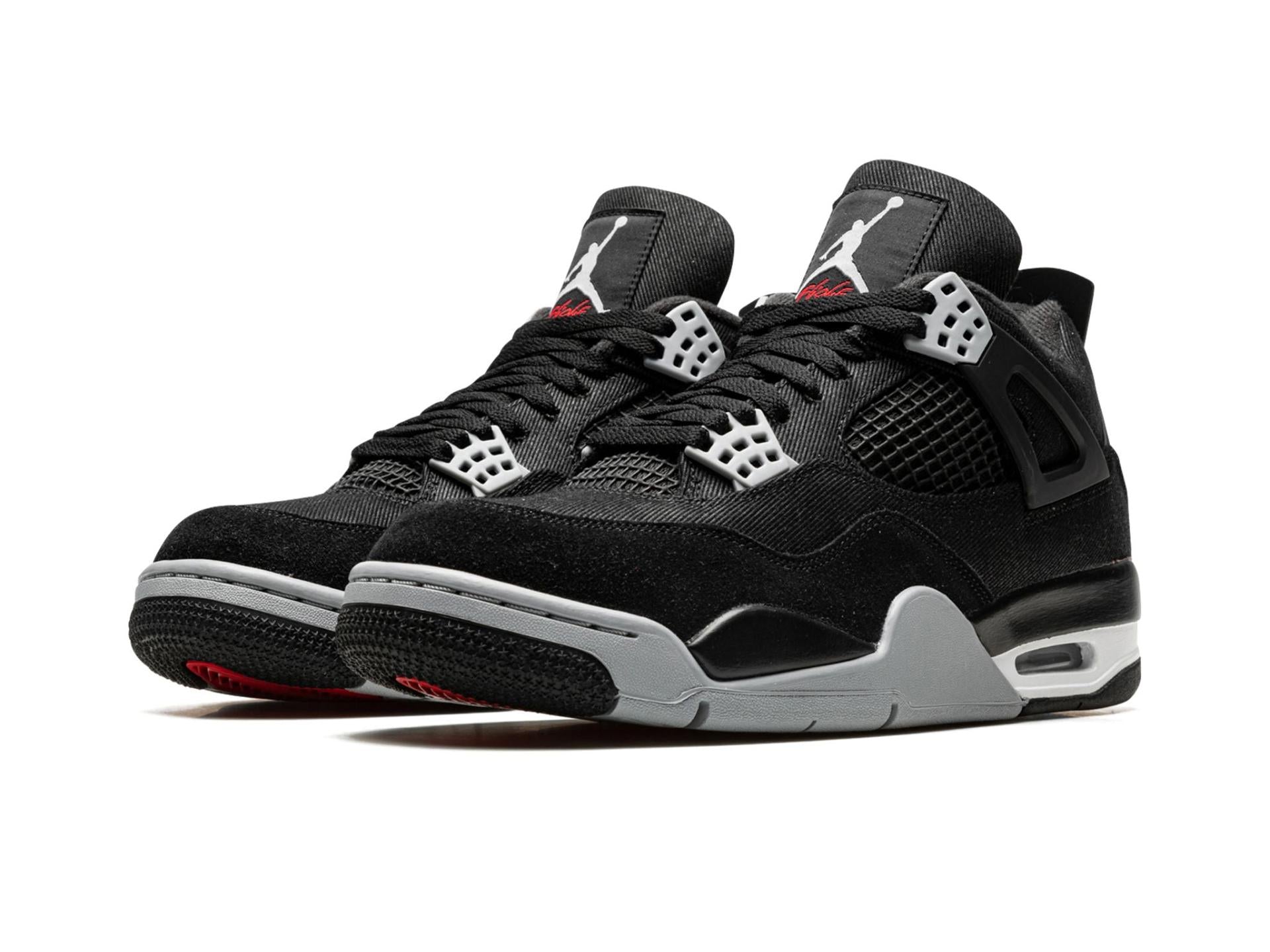 Air Jordan 4 Black Canvas