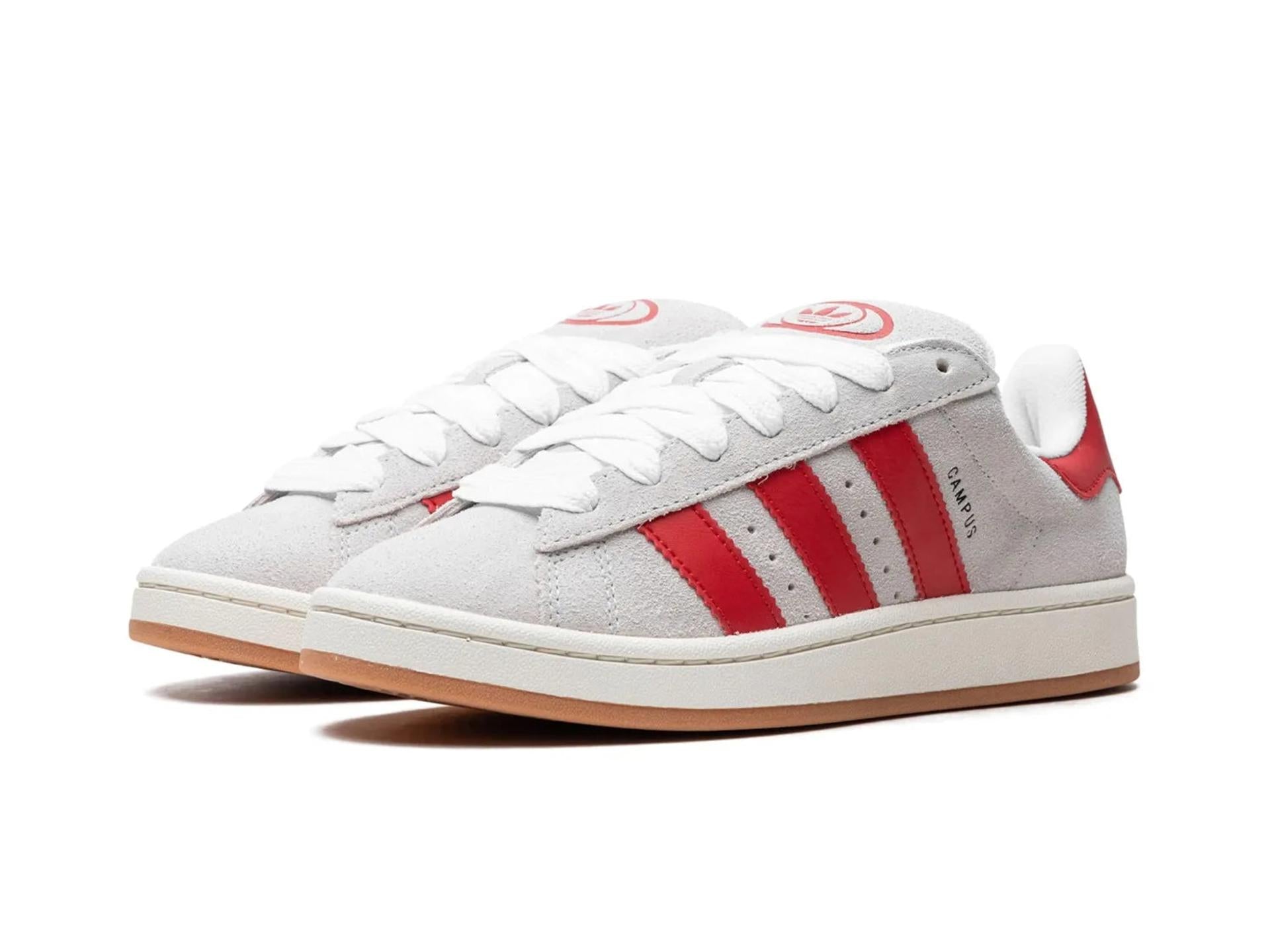 Adidas Campus 00s Crystal White Better Scarlet (W)
