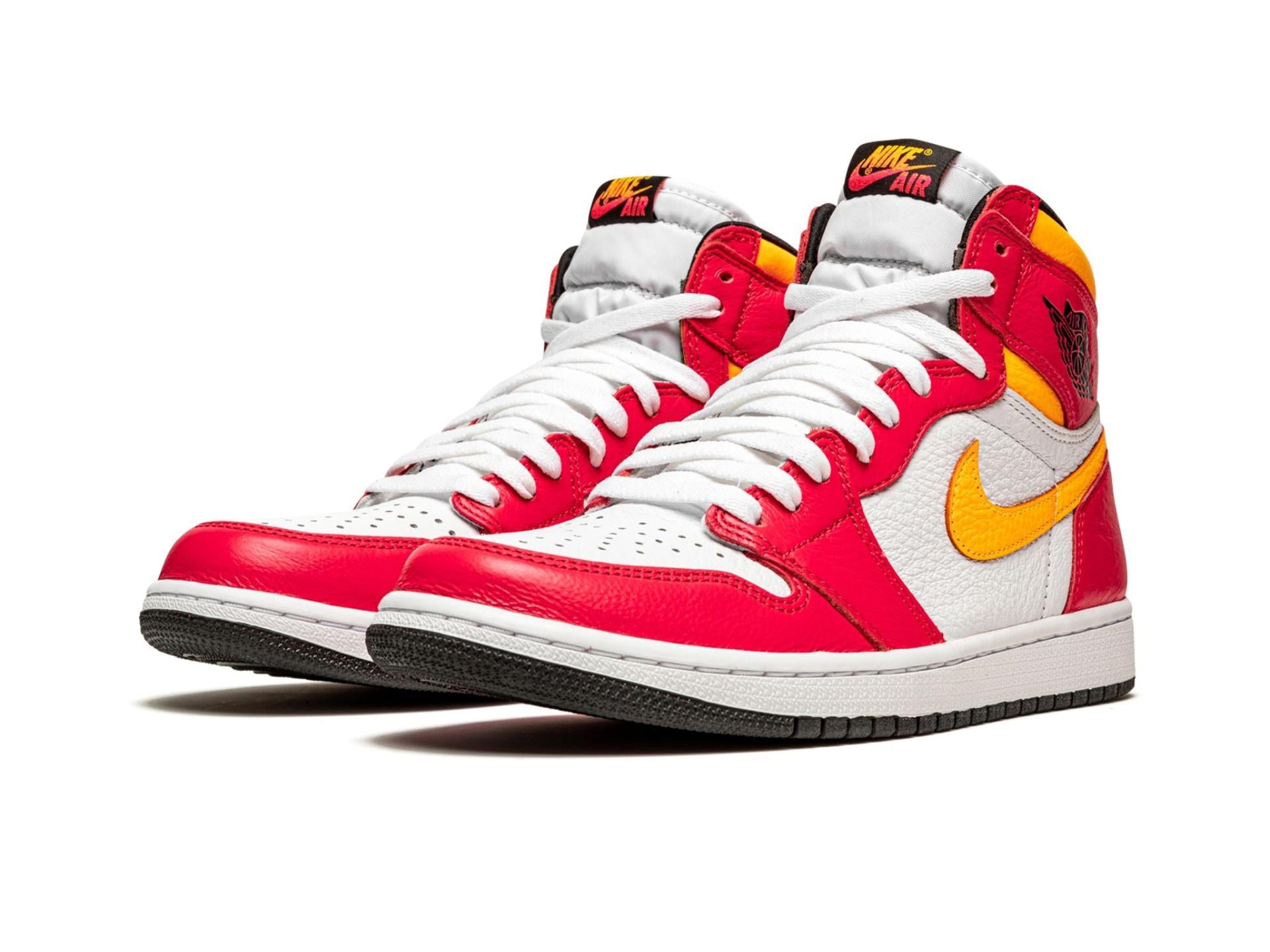 Air Jordan 1 High Light Fusion Red