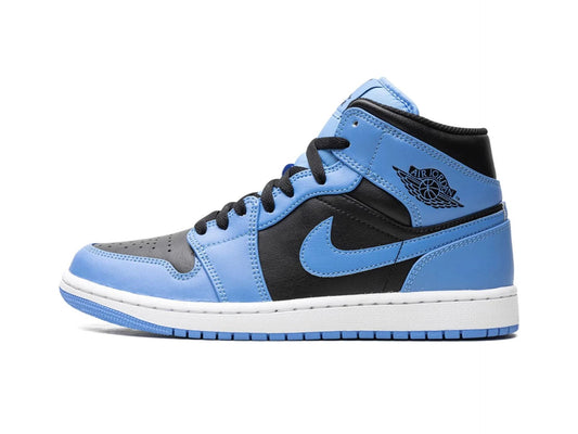 Air Jordan 1 Mid University Blue Black