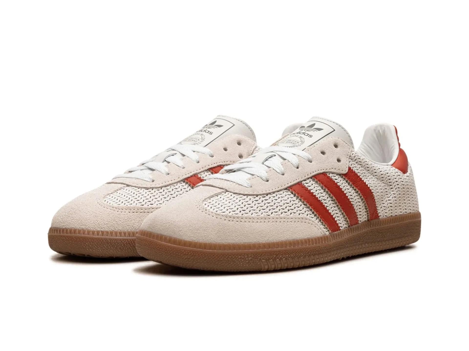 Adidas Samba OG Crystal White Preloved Red