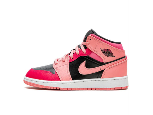Air Jordan 1 Mid Coral Chalk (GS)