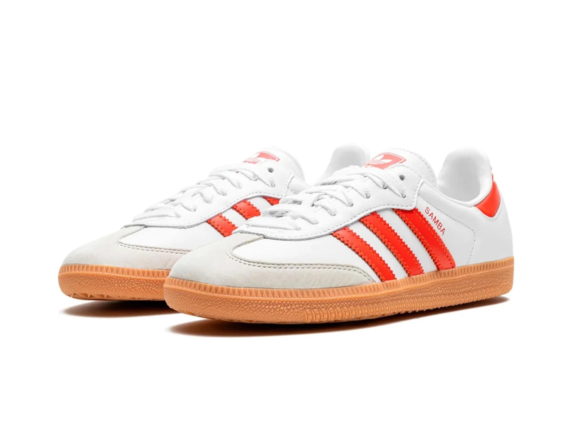 Adidas Samba OG White Solar Red Gum (W)
