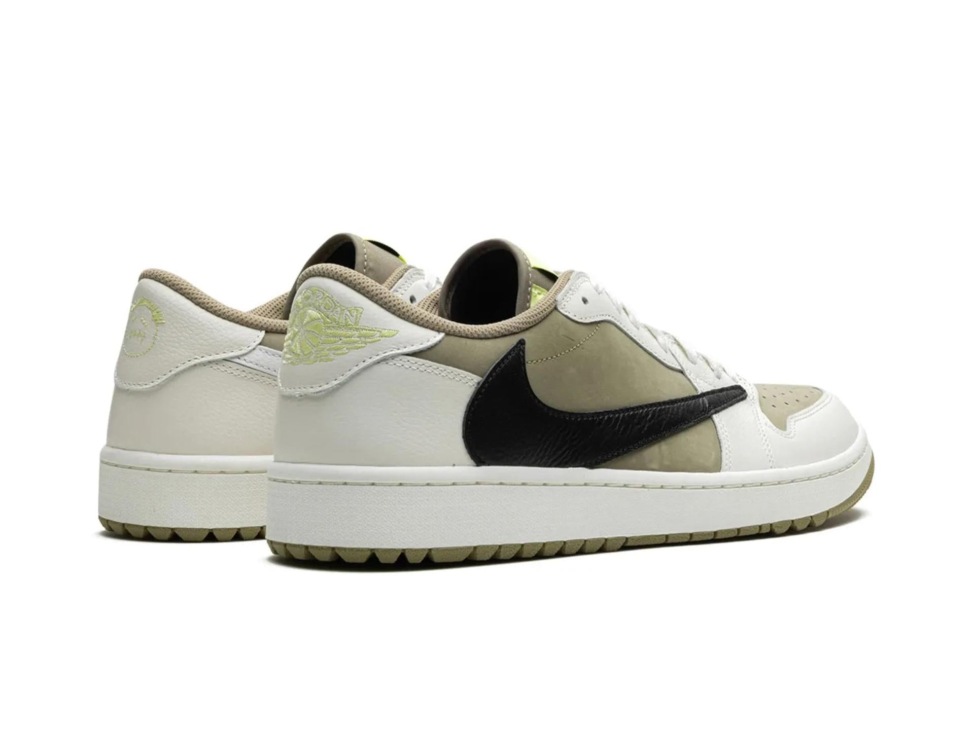 Air Jordan 1 Low Golf Travis Scott Neutral Olive