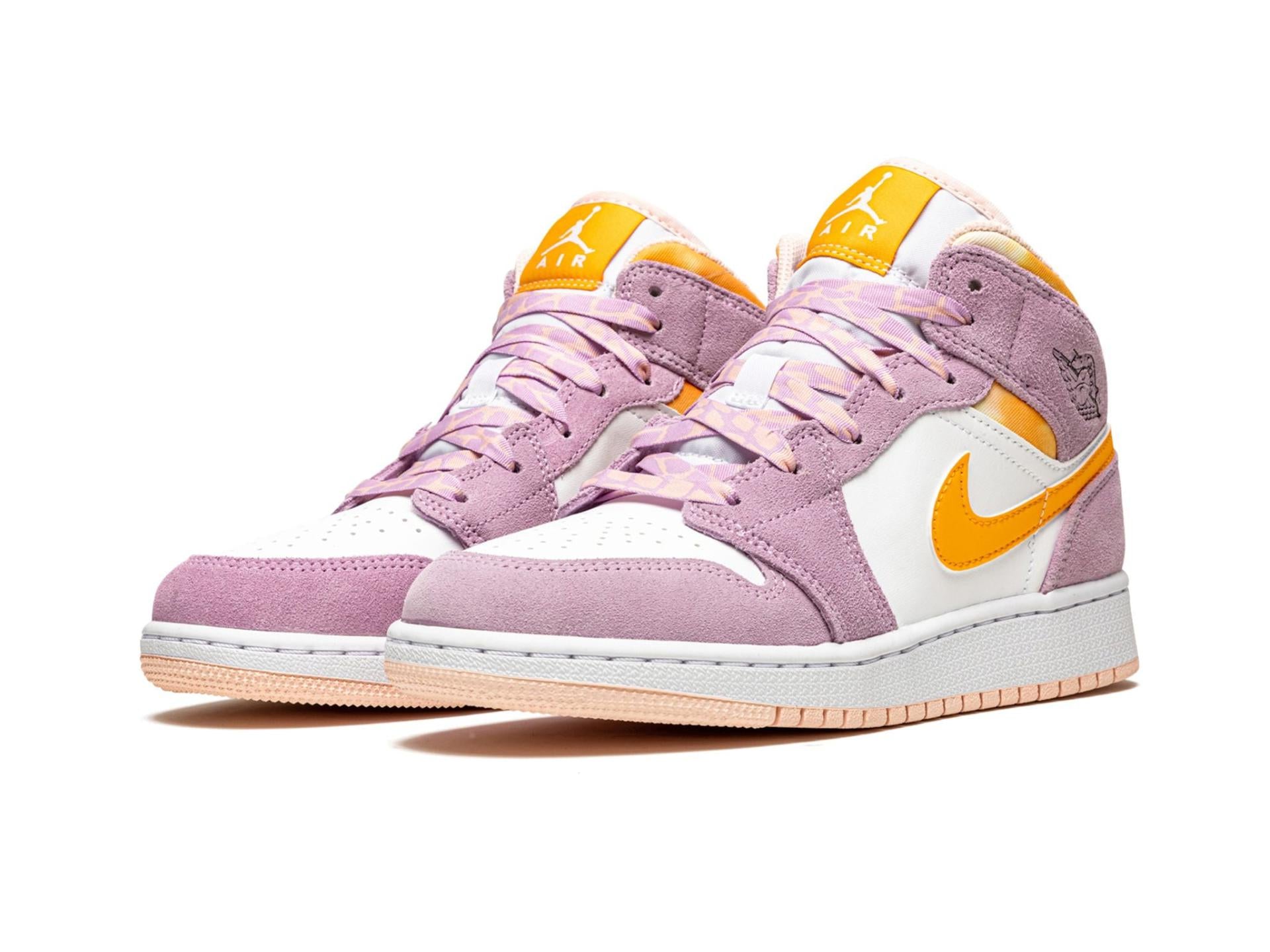 Air Jordan 1 Mid Arctic Pink (GS)