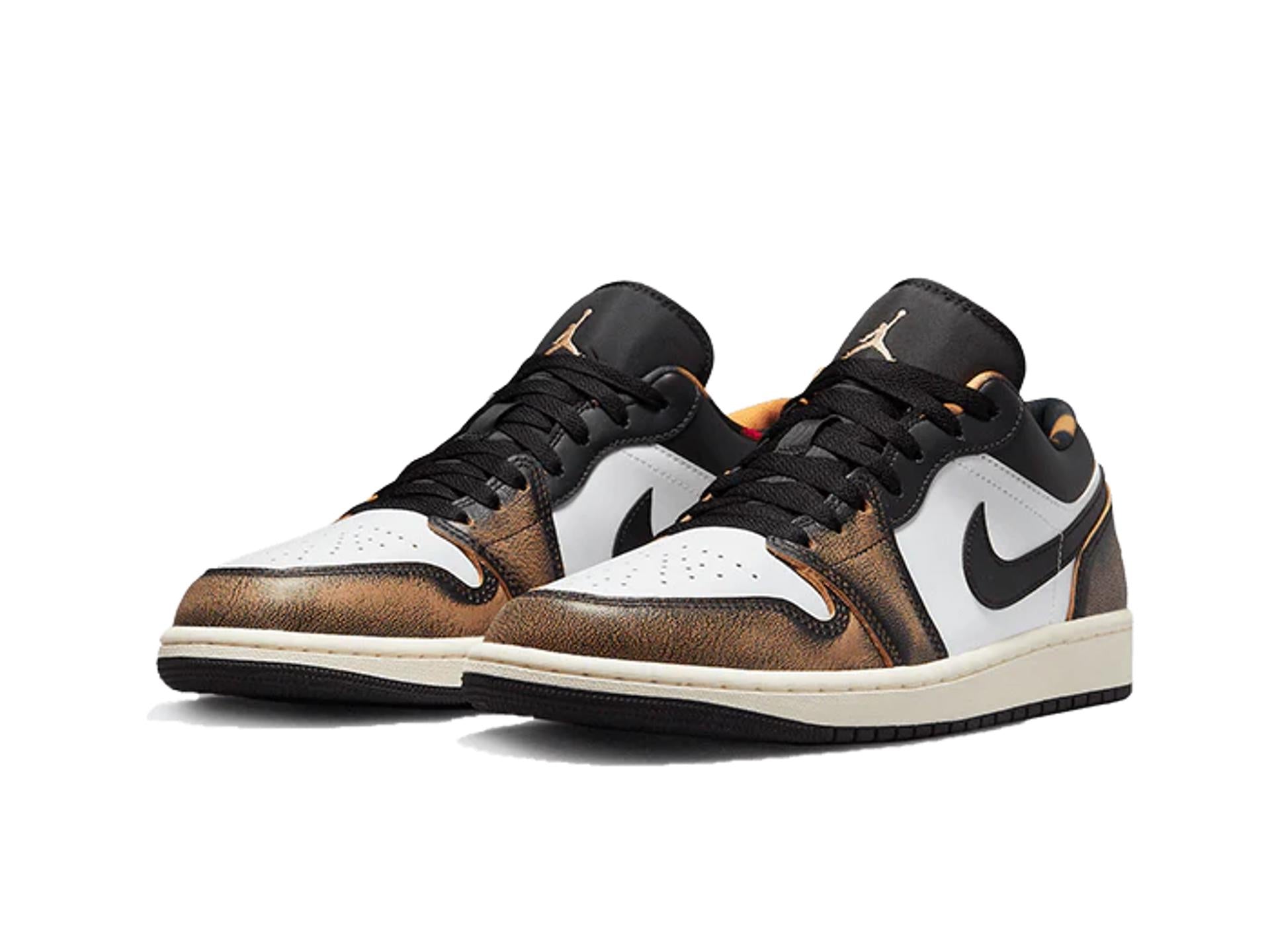 Air Jordan 1 Low Wear-Away Orange