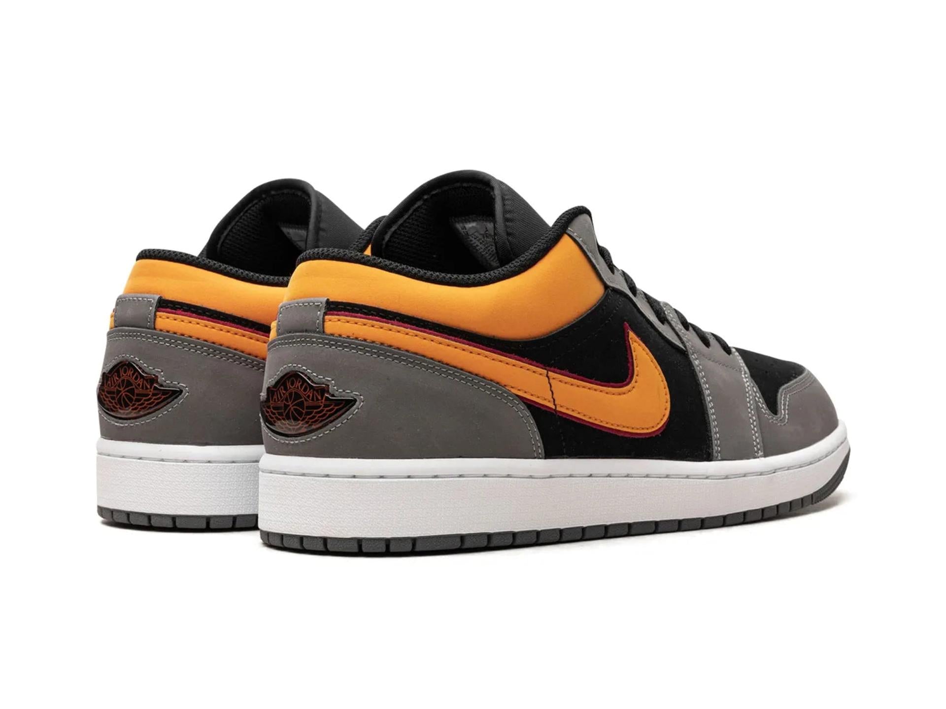 Air Jordan 1 Low Light Graphite Vivid Orange
