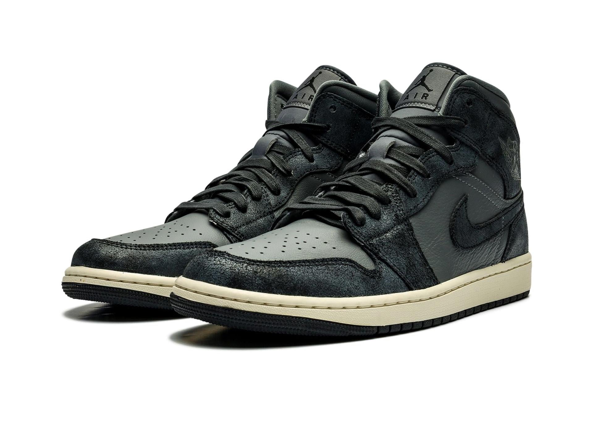 Air Jordan 1 Mid Distressed Smoke Grey (W)