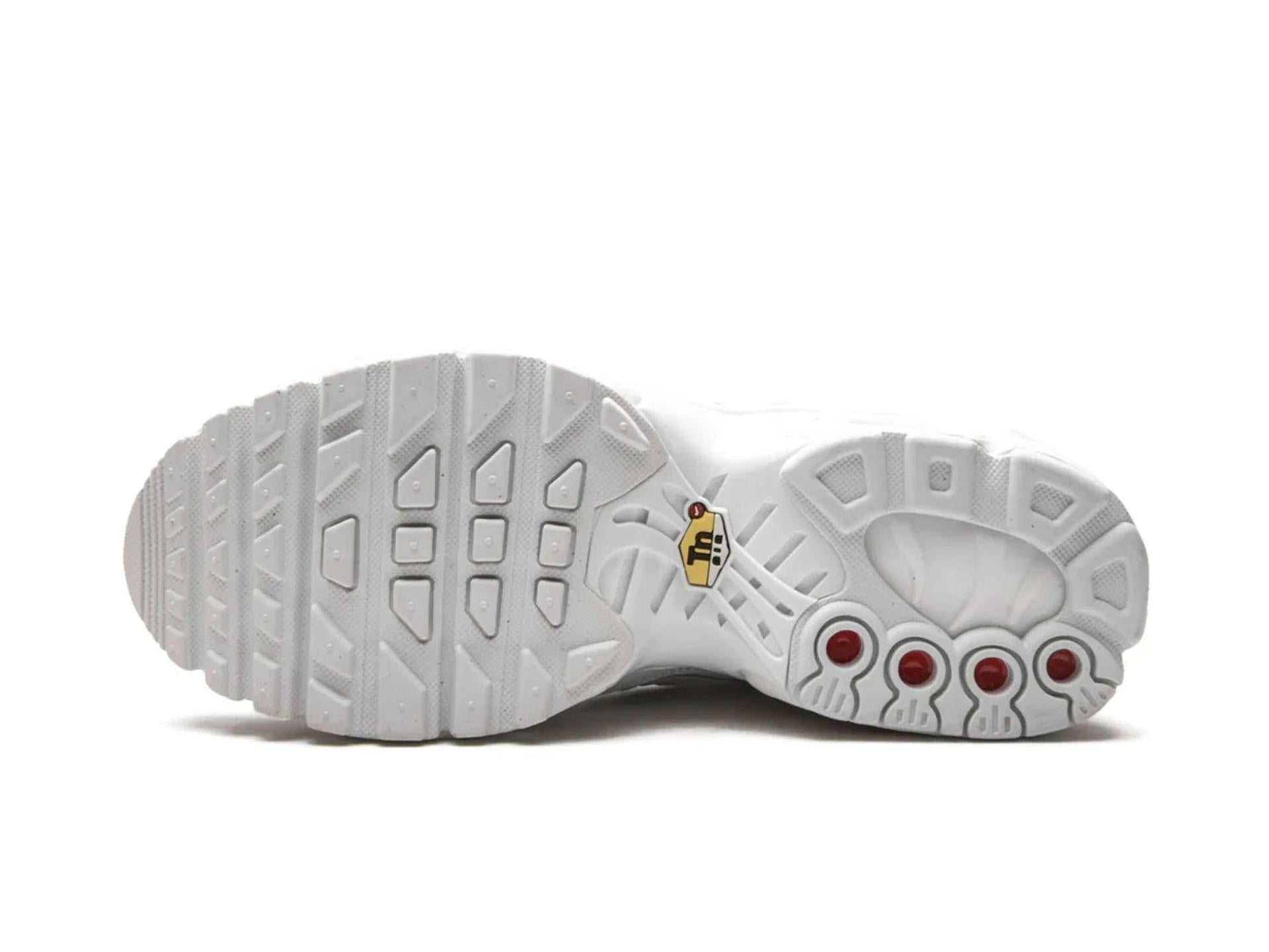 Nike Air Max Plus White Metallic Silver (GS)