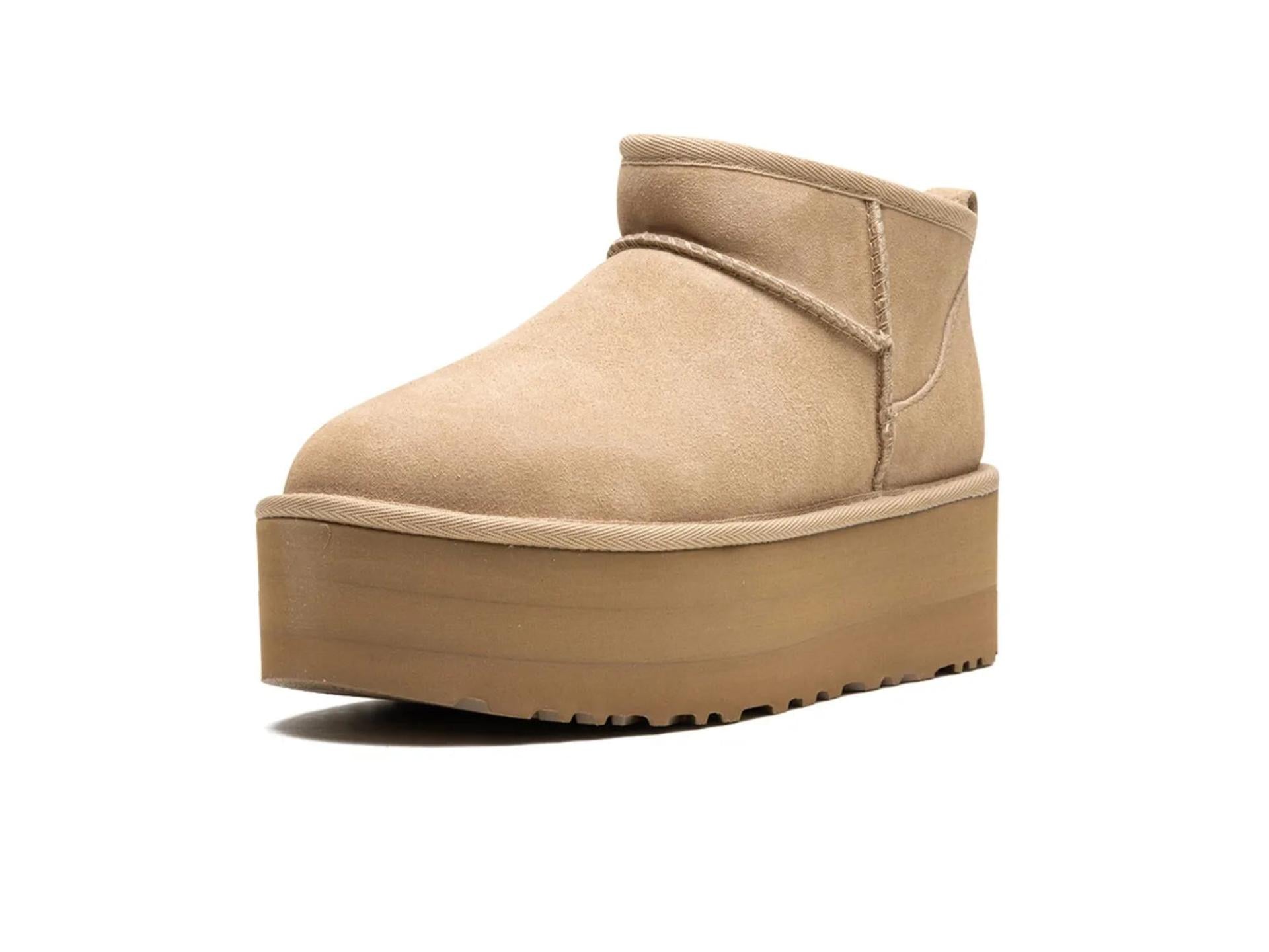 UGG Classic Ultra Mini Platform Boot Sand (W)