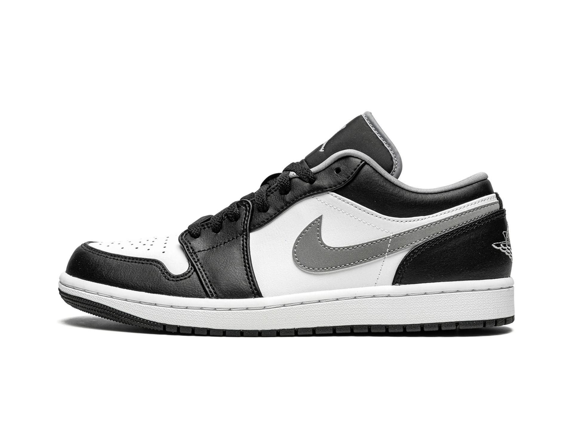 Air Jordan 1 Low Black White Particle Grey