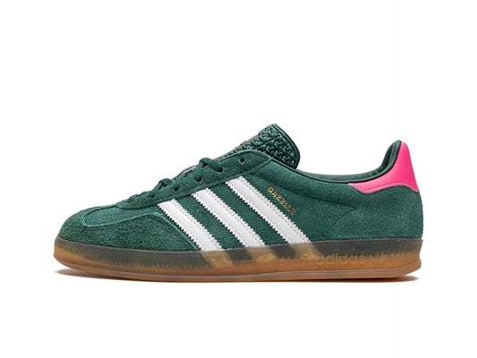 adidas Gazelle Indoor Collegiate Green Lucid Pink (W)